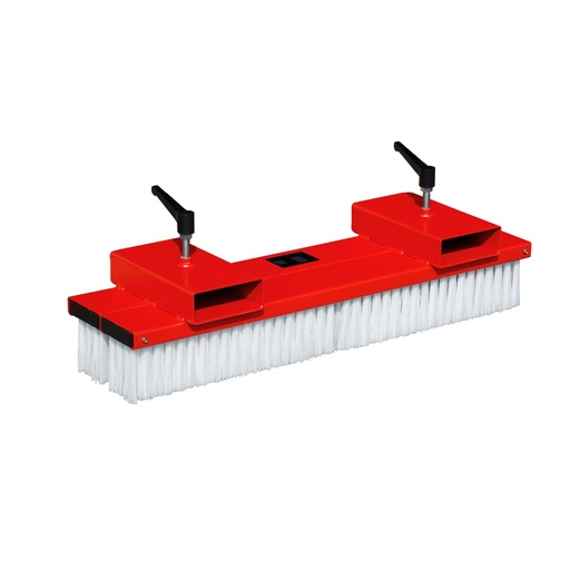 [047039] Escoba para pinzas de carretilla elevadora - Dim.: 1000x305x235h mm - Rojo ral 3000