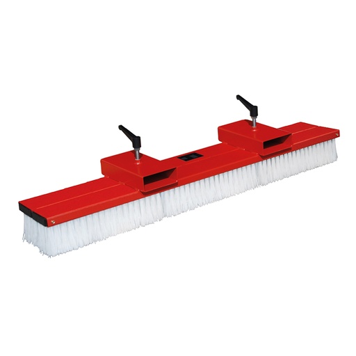 [047040] Escoba para pinzas de carretilla elevadora - Dim.: 1500x305x235h mm - Rojo ral 3000