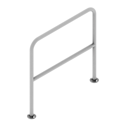 [047280] Barandilla metálica divisoria - Dim.: Ø42x1000x1000h mm - Galvanizado