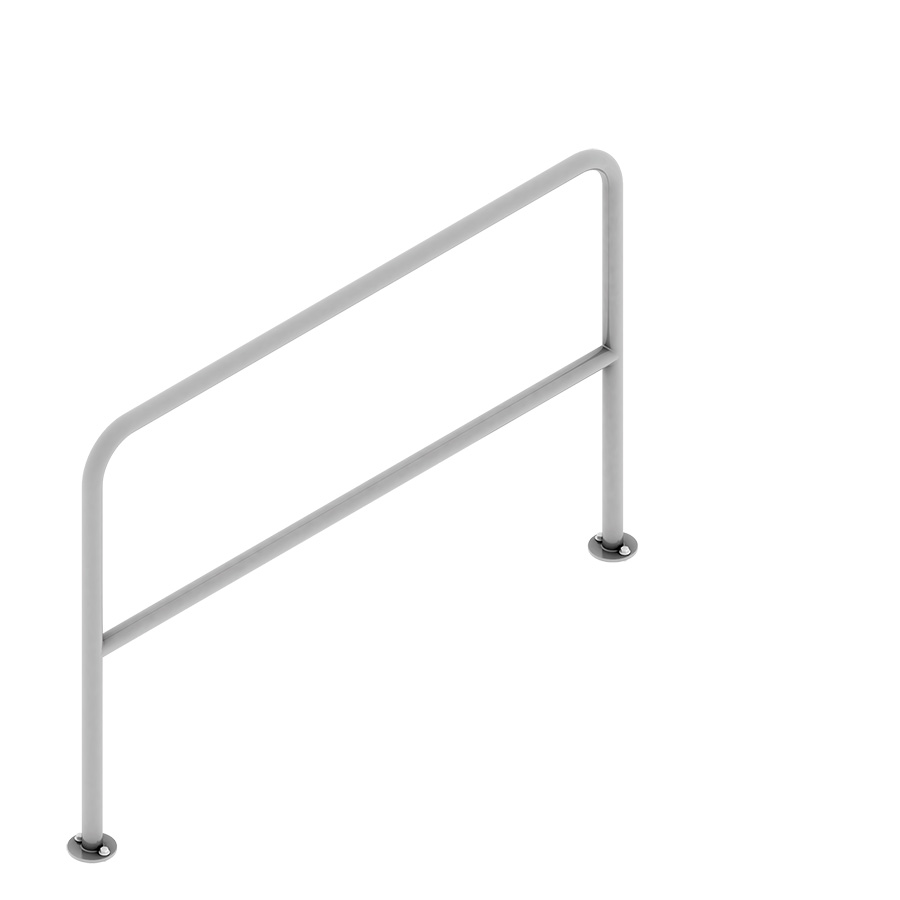 [047283] Barandilla metálica divisoria - Dim.: Ø42x1500x1000h mm - Galvanizado