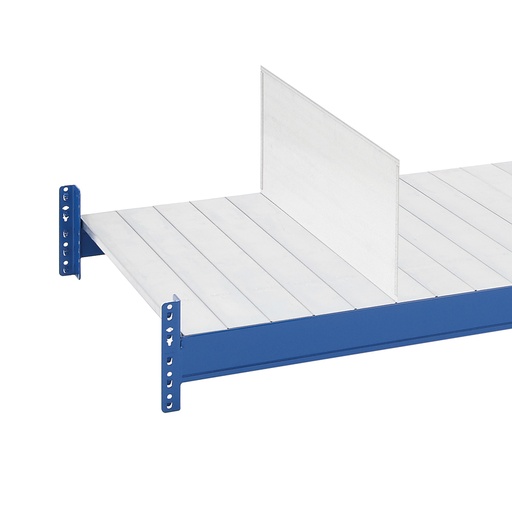 [047437] Separadores metálicos para estante de estantería de media carga - Dim.: 600x250h mm - Galvanizado