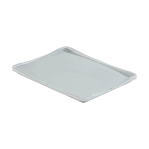 [047463] Tapa plástica para caja norma Europea serie Basicline - Dim.: 400x300 mm - Gris claro