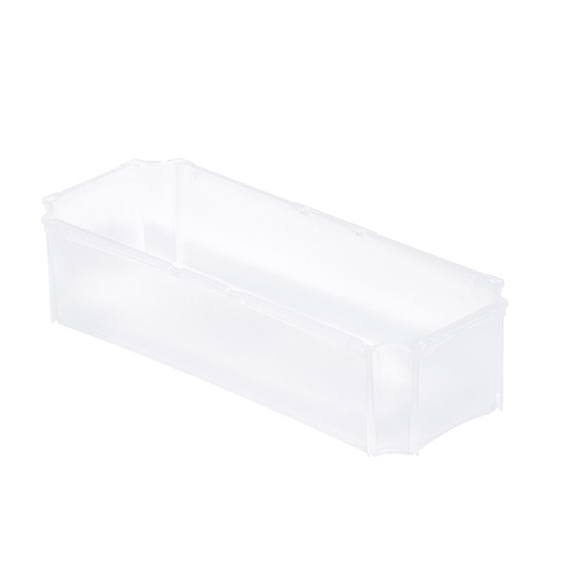 [047501] Caja plástica divisoria transparente para cajas serie Basicline - Dim.: 355x138x85h mm - Translúcido