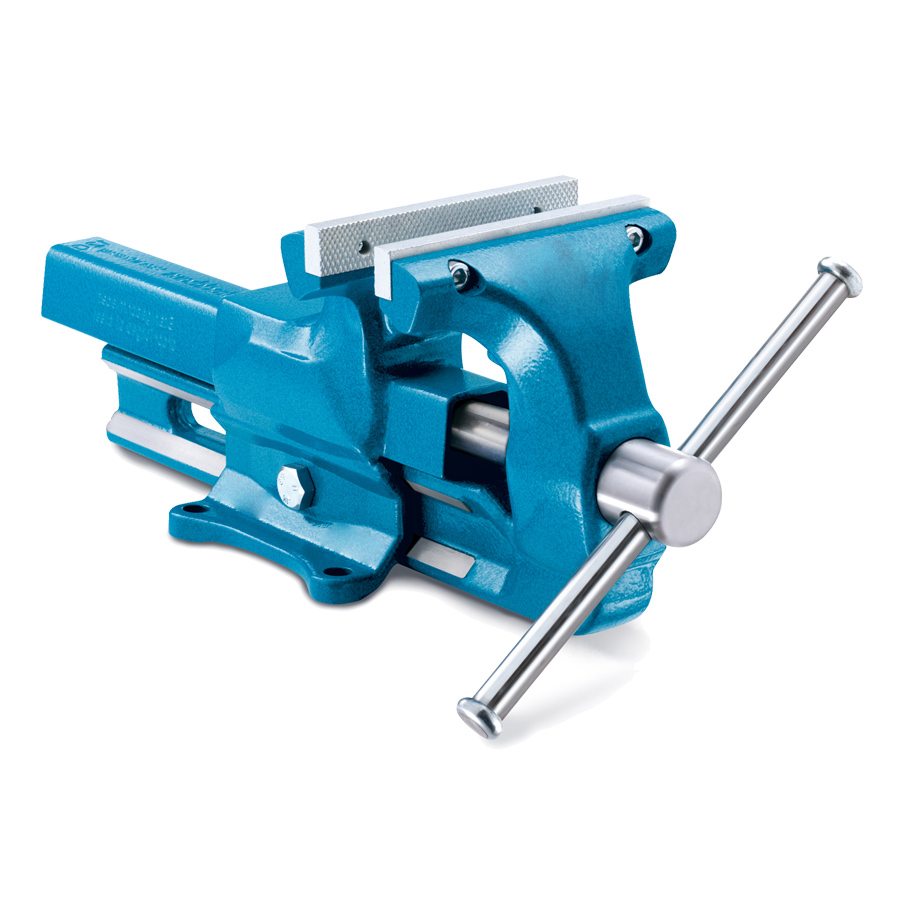 [047730] Tornillo de apriete para de banco de trabajo de mordazas intercambiables - Dim.: 140x475x192h mm - Azul