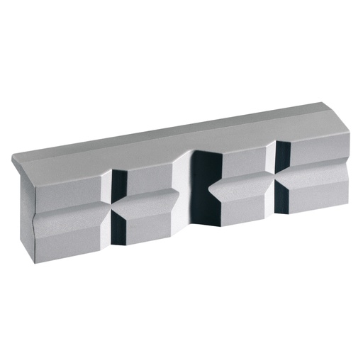 [047739] Par de mordazas de recambio para tornillo de banco de trabajo con superficie de poliuretano - Ancho: 140 mm