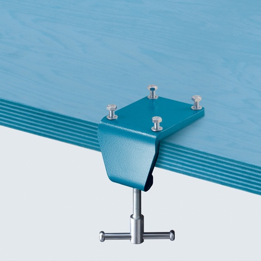 [047791] Base fija metálica para tornillo de banco de trabajo - Ancho: 120 mm