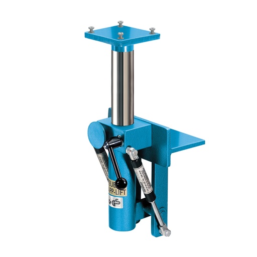 [047799] Base elevable, giratoria y abatible para tornillo de banco de trabajo - Ancho: 140 mm