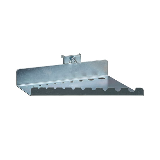 [047850] Soporte porta herramientas allen para panel perforado - Dim.: 170x105x40 mm - Acero cincado