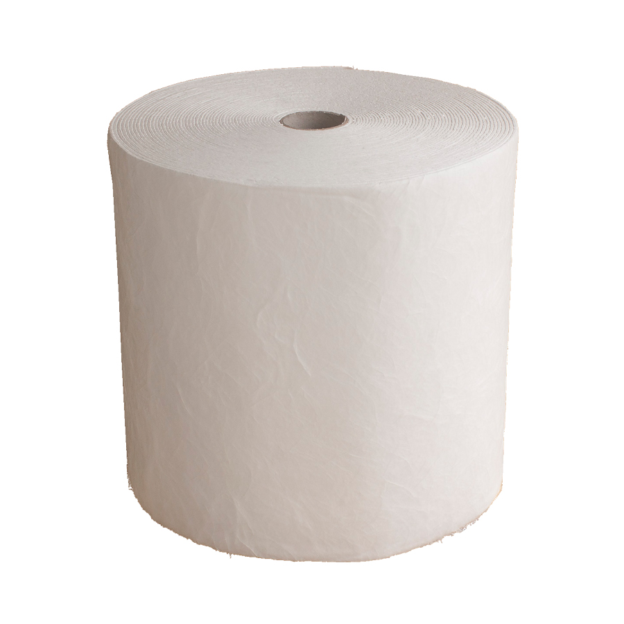 [048052] Rollo absorbente para la recogida de aceites - Dim.: 0,5x44 m - Blanco