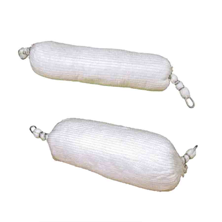 [048061] Pack de 10 limpia sentinas absorbentes para aceites - Dim.: Ø200x500 mm - Blanco