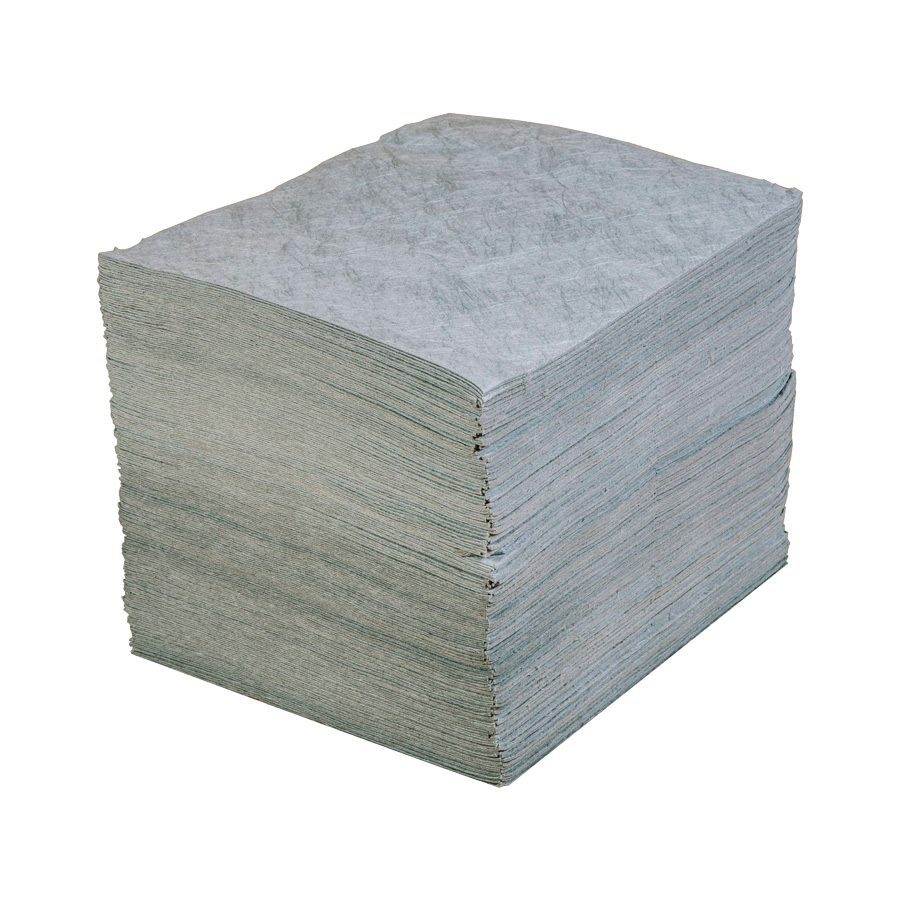 [048070] Pack de 200 hojas absorbentes universales - Dim.: 400x500 mm - Blanco