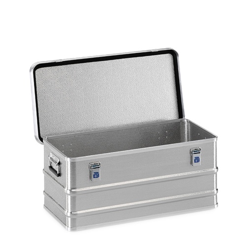 [048340] Arcón de aluminio con tapa, cierres de palanca y asas integradas - Dim.: 785x385x333h mm - Aluminio