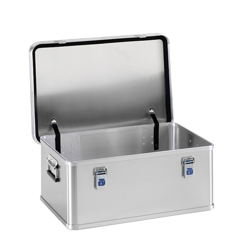 [048343] Arcón de aluminio con tapa, cierres de palanca y asas integradas - Dim.: 655x435x270h mm - Aluminio.