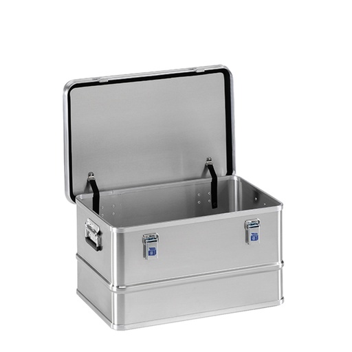 [048344] Arcón de aluminio con tapa, cierres de palanca y asas integradas - Dim.: 655x435x350h mm - Aluminio.
