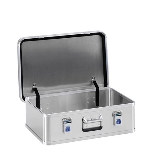 [048350] Arcón de aluminio con tapa, cierres de palanca y asa integrada - Dim.: 588x388x180h mm - Aluminio.