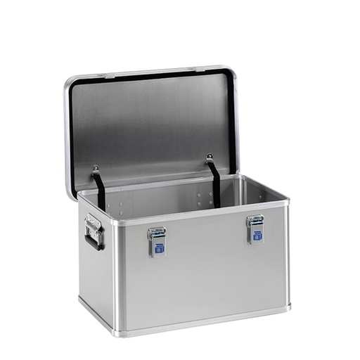[048352] Arcón de aluminio con tapa, cierres de palanca y asas integradas - Dim.: 588x388x340 mm - Aluminio.