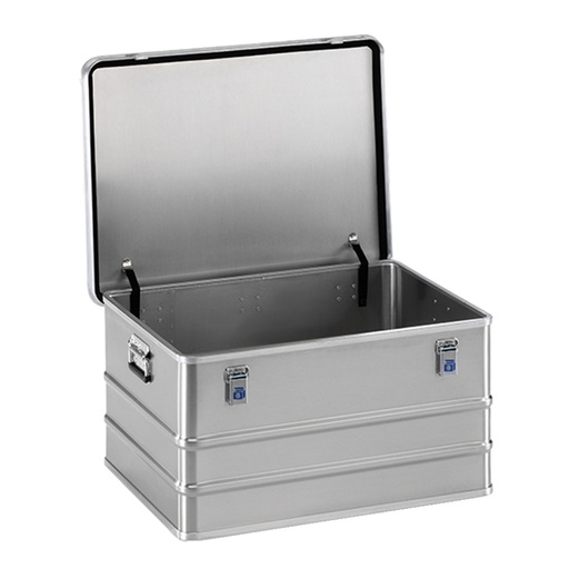 [048354] Arcón de aluminio con tapa, cierres de palanca y asas integradas - Dim.: 788x588x410 mm - Aluminio.
