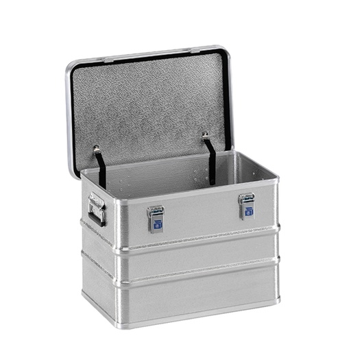 [048359] Arcón de aluminio con tapa, cierres de palanca y asas integradas - Dim.: 588x388x410h mm - Aluminio