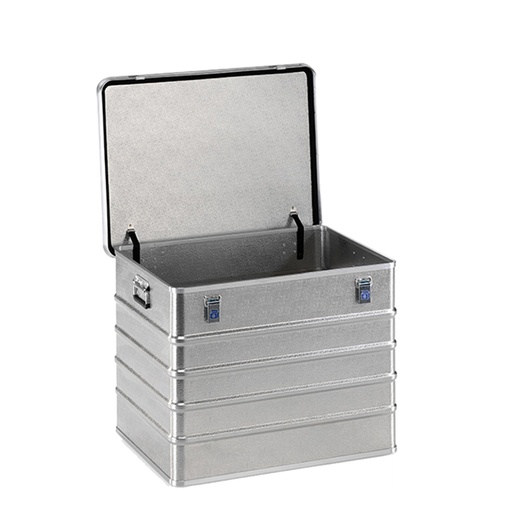 [048360] Arcón de aluminio con tapa, cierres de palanca y asas integradas - Dim.: 788x588x610h mm - Aluminio