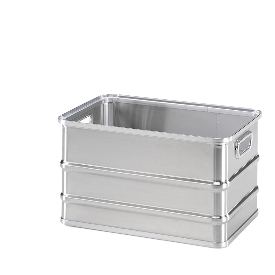 [048631] Caja metálica de aluminio - Dim.: 548x348x305h mm - Aluminio