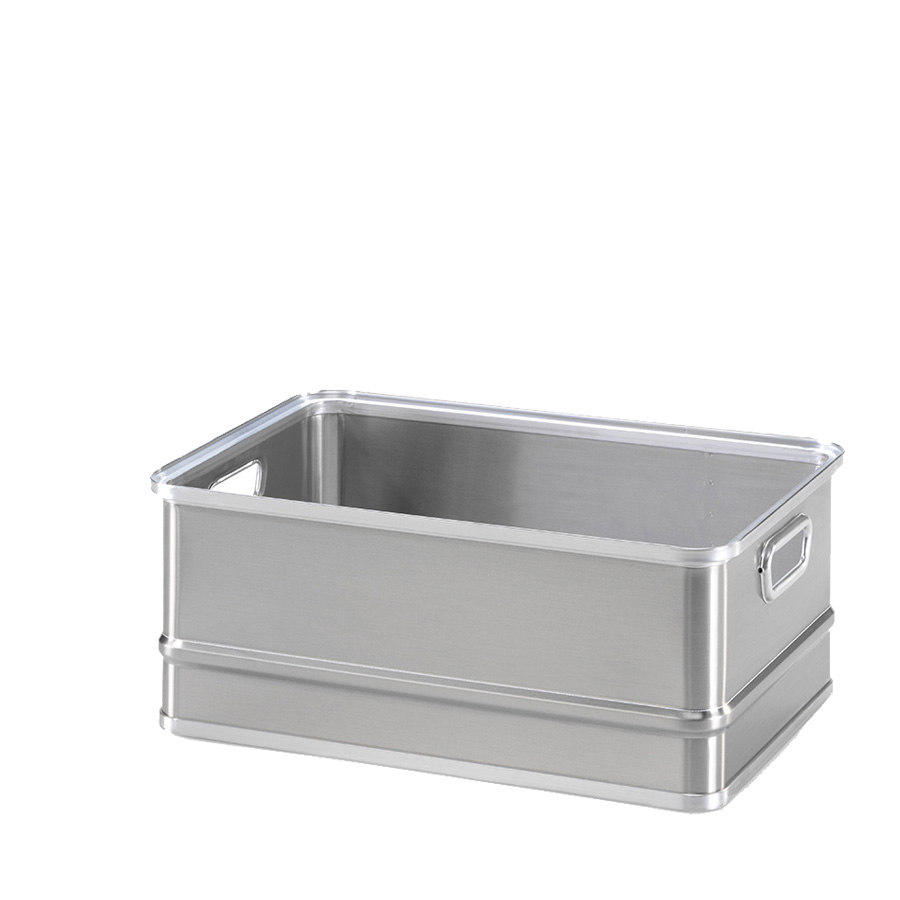 [048635] Caja metálica de aluminio - Dim.: 620x400x235h mm - Aluminio