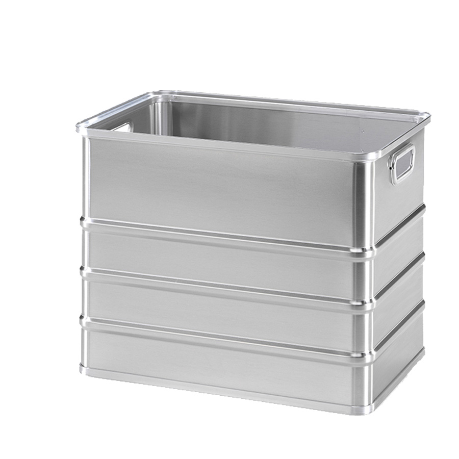 [048638] Caja metálica de aluminio - Dim.: 620x400x480h mm - Aluminio