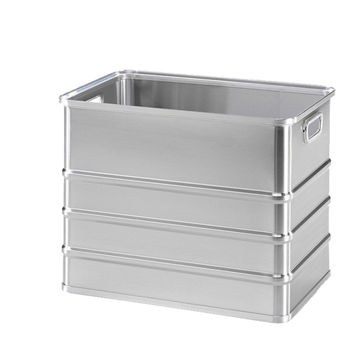 [048638] Caja metálica de aluminio - Dim.: 620x400x480h mm - Aluminio