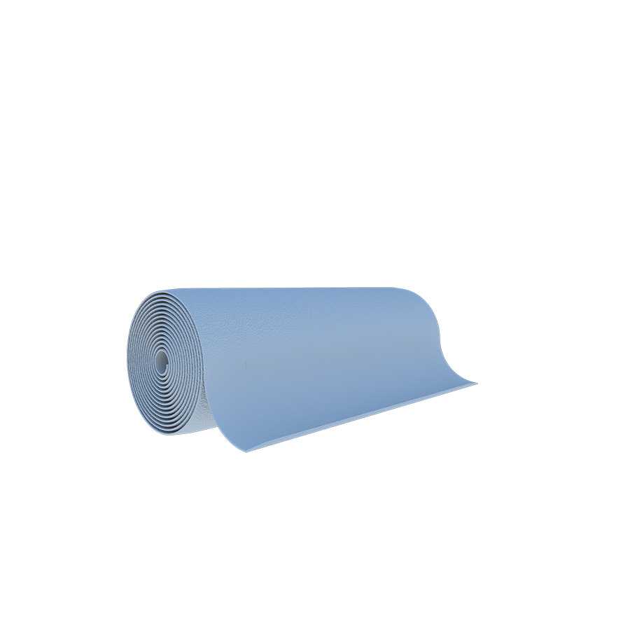 [048739] Rollo de alfombra antifatiga de vinilo - Dim.: 0,91x18,3 m - Gris