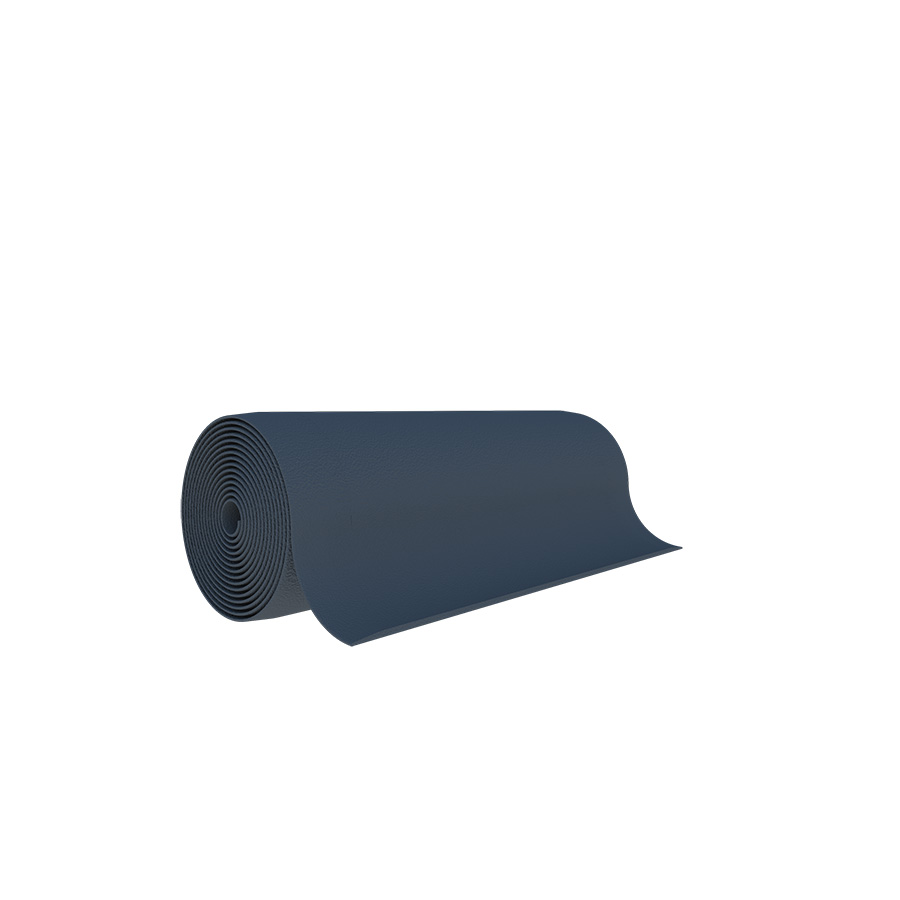 [048742] Rollo de alfombra antifatiga de vinilo - Dim.: 0,91x18,3 m - Negro
