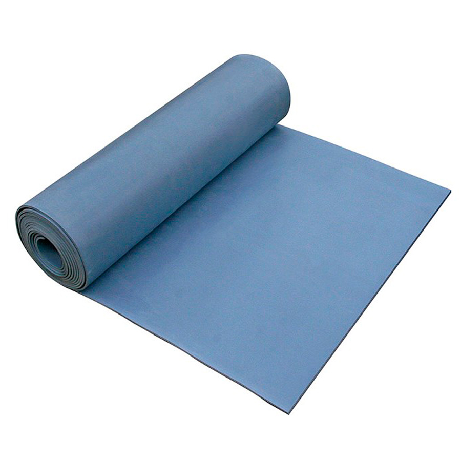 [048847] Rollo de alfombra aislante para la protección de descargas eléctricas - Dim.: 1x10 m - Gris