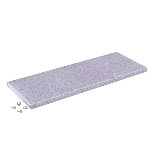 [048870] Estante regulable en altura - Dim.: 1000x347x35h mm - Cap. carga 100 kg - Galvanizado