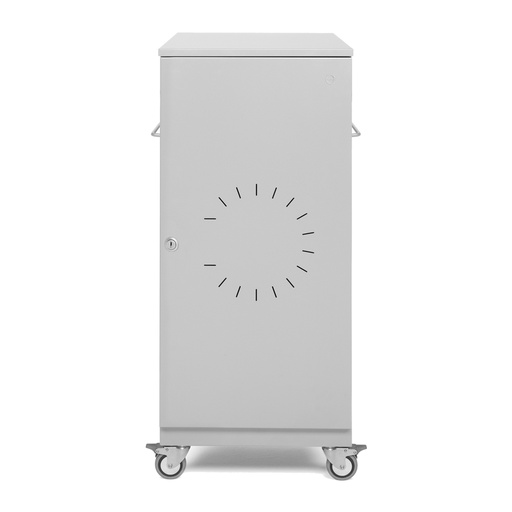 [048919] Armario para el almacenamiento de ordenadores portátiles a una cara - Dim.: 500x450x1100h mm - Gris ral 7035