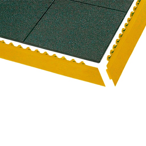 [048940] Rampa para loseta plástica - Dim.: 910x65x17,5h mm - Amarillo