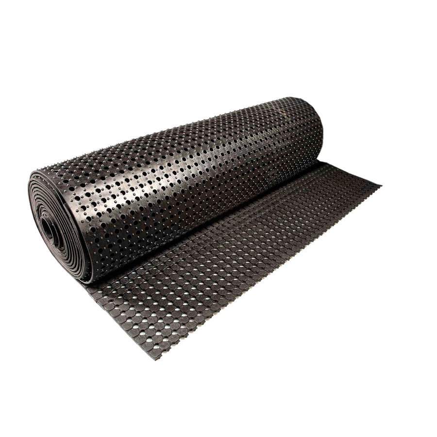 [048944] Rollo de caucho para zonas de paso exteriores - Dim.: 900x10000x10 mm - Negro