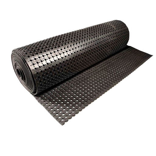 [048944] Rollo de caucho para zonas de paso exteriores - Dim.: 900x10000x10 mm - Negro