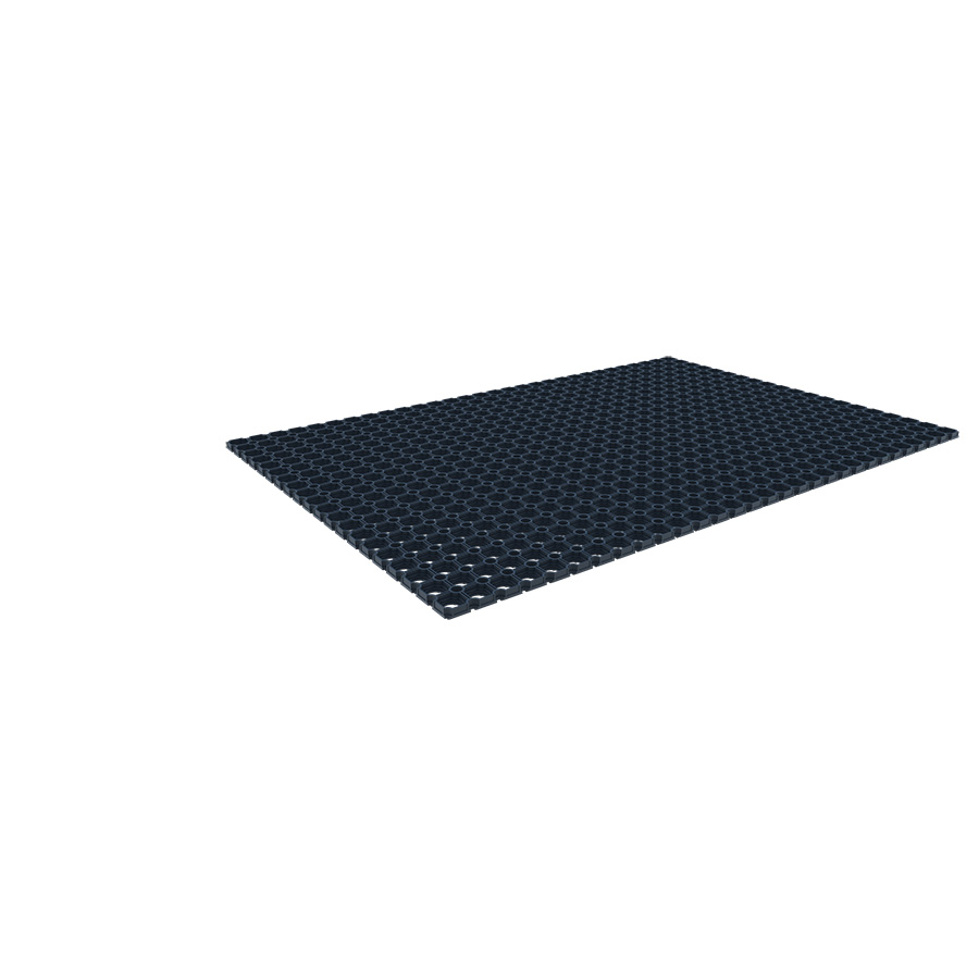 [048953] Alfombra de caucho para máquina herramienta - Dim.: 800x1200x17h mm - Negro