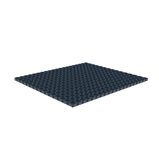 [048955] Alfombra de caucho para máquina herramienta - Dim.: 500x800x22h mm - Negro
