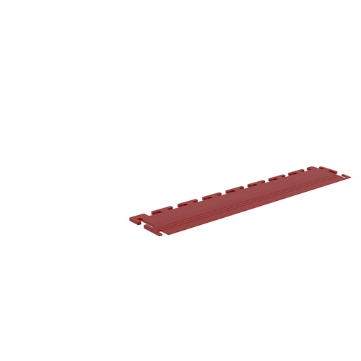 [048969] Pack de 4 rampas para loseta de PVC - Dim.: 501x78x5h mm - Rojo