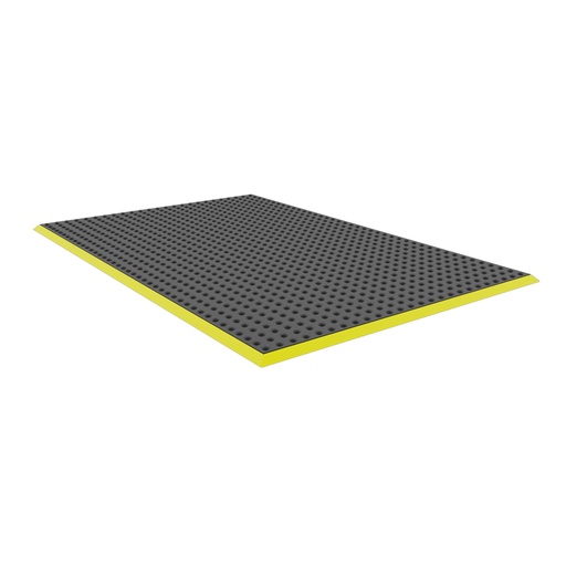 [048990] Alfombra ergonómica de seguridad - Dim.: 600x900x16h mm - Negro