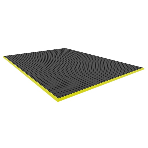 [048992] Alfombra ergonómica de seguridad - Dim.: 1200x900x16h mm - Negro