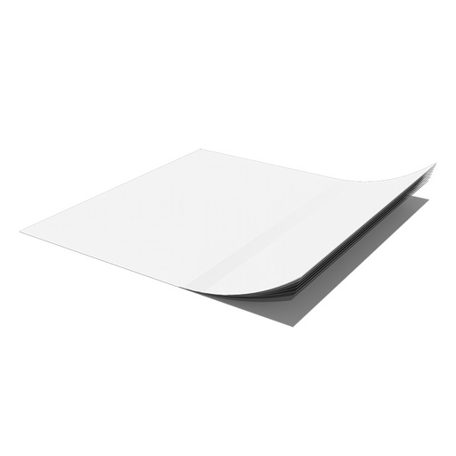 [049006] Pack de 10 alfombras de 30 capas cada una para contener productos contaminantes - Dim.: 660x1140x1,5h mm - Blanco