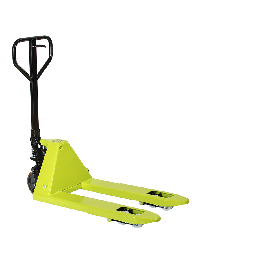 [049277] Transpaleta manual estándar - Dim. palas 800x525 mm - Carga 2500 kg - Verde Pantone 382C