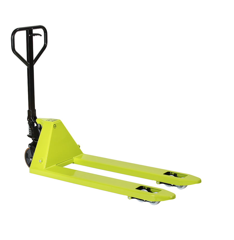 [049279] Transpaleta manual estándar - Dim. palas 1000x685 mm - Carga 2500 kg - Verde Pantone 382C