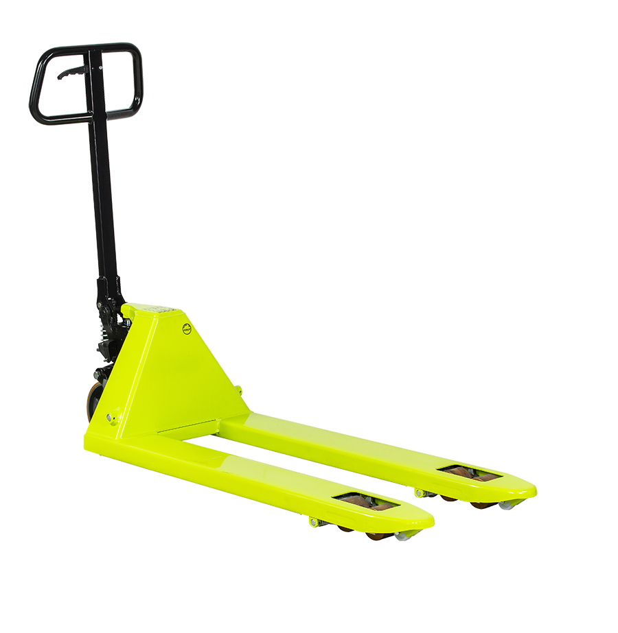 [049608] Transpaleta manual ancha - Dim. palas 1000x685 mm - Carga 2500 kg - Verde Pantone 382C