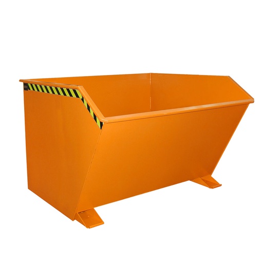 [050074] Contenedor metálico autobasculante de 2 m³ - Dim.: 1640x1680x1090h mm - naranja ral 2000