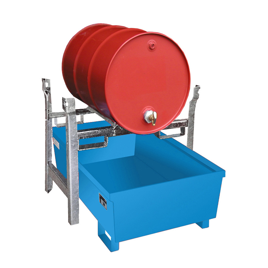 [050303] Estantería para el almacenamiento y trasvase de líquidos - 980x1200x2450h mm - Galvanizado
