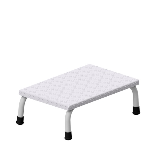 [050320] Pedestal para uso profesional con 1 peldaño - Dim.: 680x380x200h mm - Aluminio