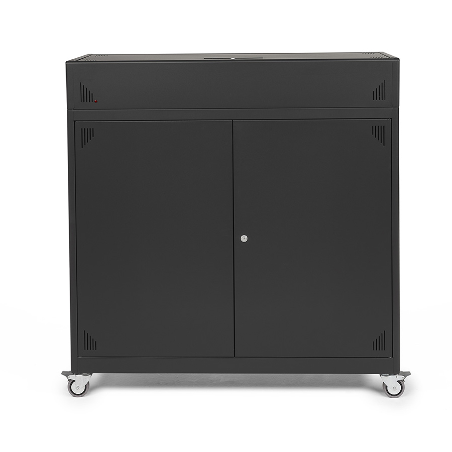 [050536] Armario para el almacenamiento y carga de tabletas - Dim.: 1200x420x1278h mm - Gris antracita