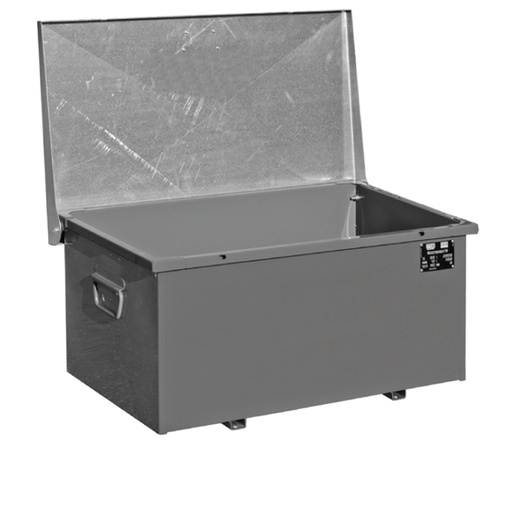[050682] Arcón metálico con tapa superior abatible de 170 lts. - Dim.: 850x500x435h mm - Gris ral 7011