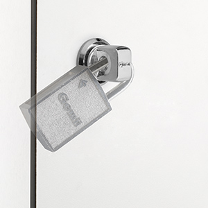 [039850] Cerradura para candado para puerta de roperos y taquillas fenólicas y metálicas. 